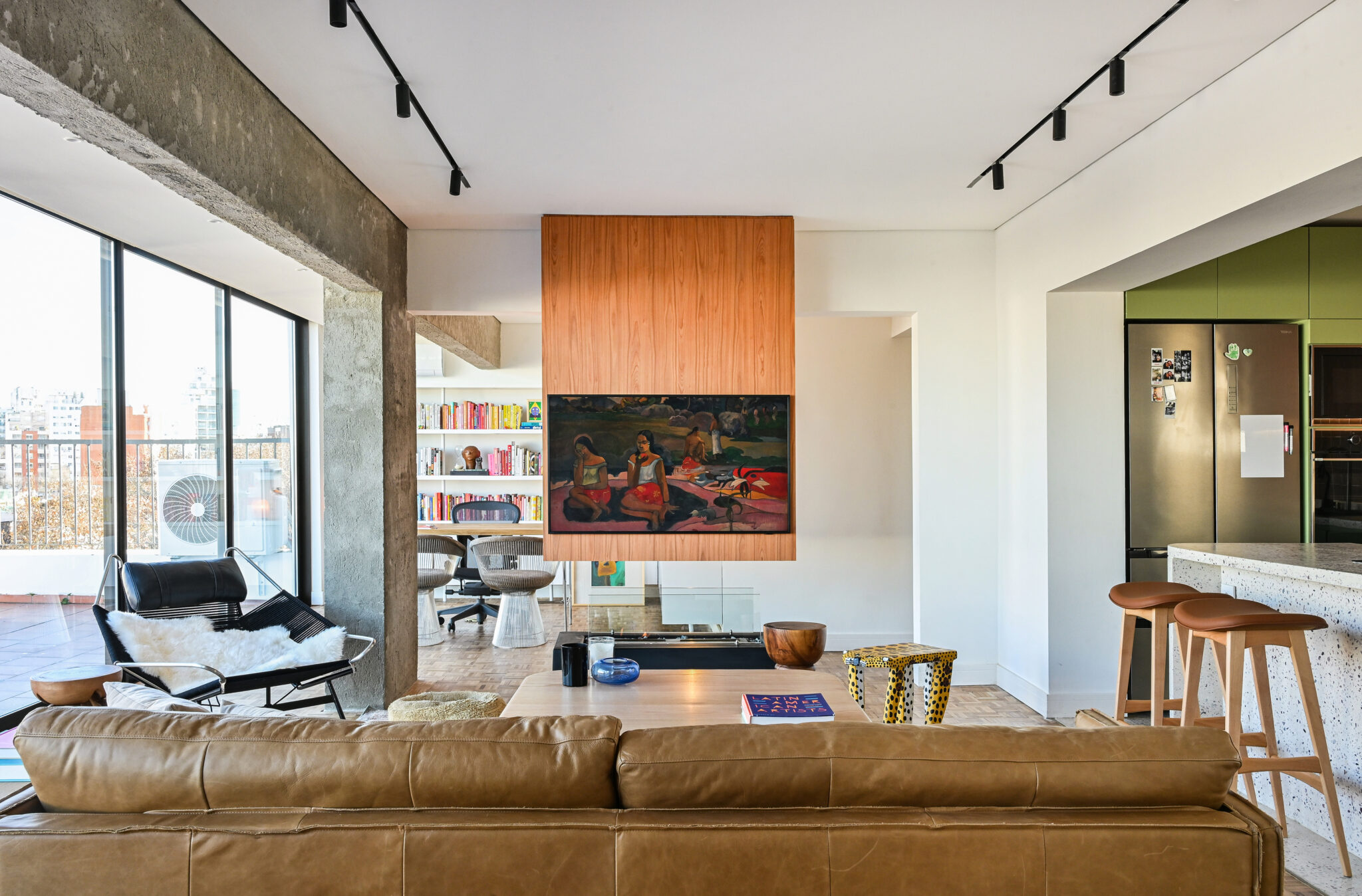 Interior de casa cuidada profesionalmente en Montevideo, Uruguay